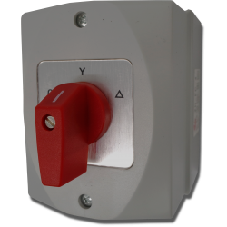 ŁĄCZNIK KRZYWKOWY GWIAZDA TRÓJKĄT 16A OBUDOWA IP54